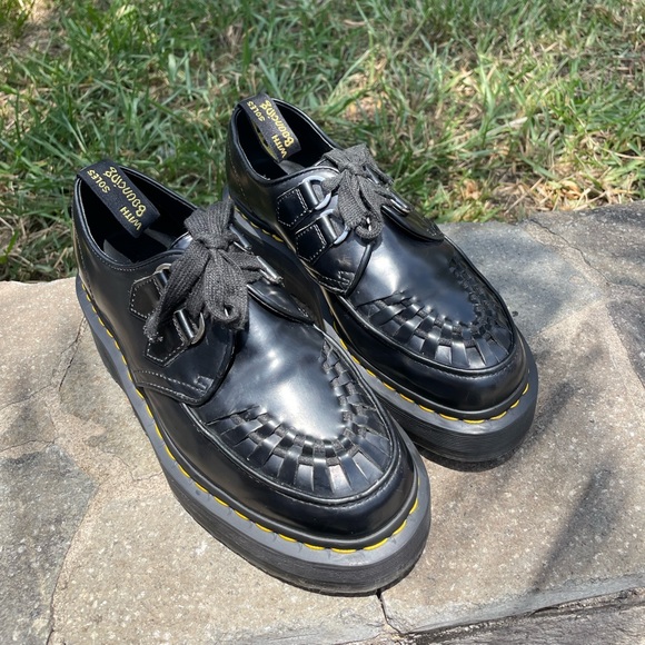 Dr. Martens Shoes Dr Martens Sidney Quad Black Leather Platform